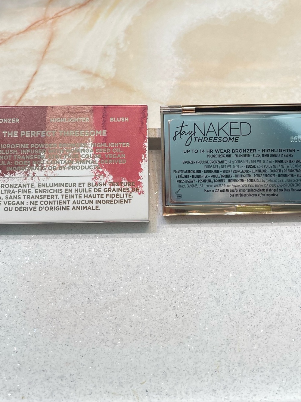 Urban Decay ~ ‘FLY’ Stay N@ked Threes@me ~ Bronzer, Highlighter, Blush Full Size - Picture 9 of 16